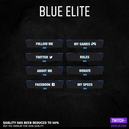 Feature Image für unsere Blue Elite Stream Panels