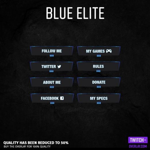 Feature Image of the Blue Elite Stream Panels