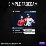 Feature Image for the simple Facecam stream Overlay