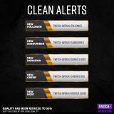 Clean Stream Alters for Twitch in the color gold