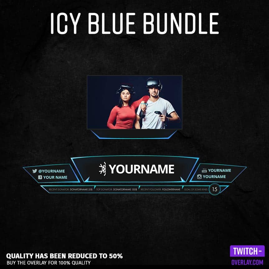 Preview Image for the Icy Blue Streaming Bundle
