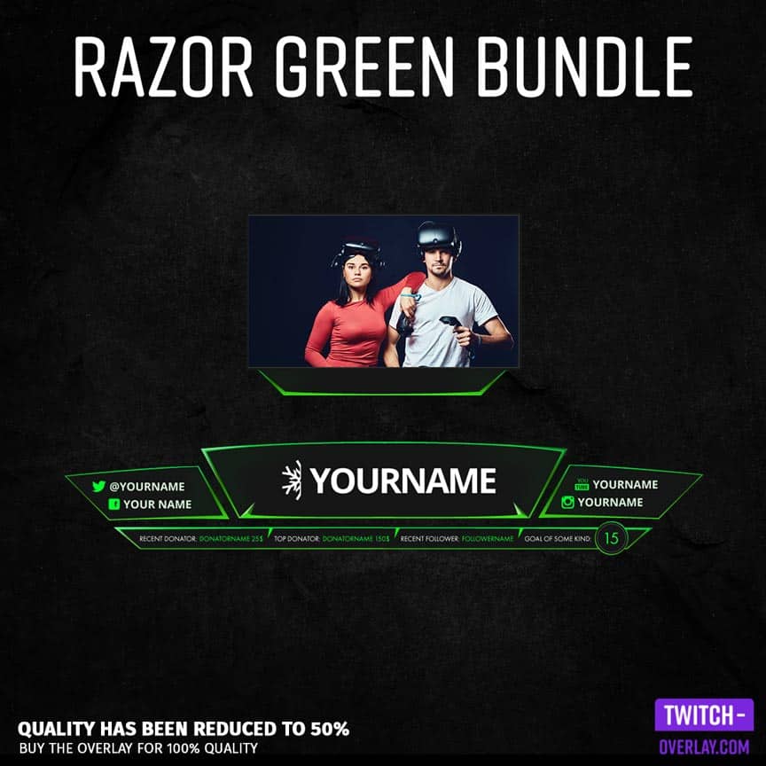 Preview Image for the Razor Green Streaming Bundle