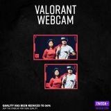Preview Bild für das Webcam Overlay für das Spiel Valorant