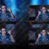 Webcam Overlays from the Cyber Assault Stream Bundle for Twitch, Facebook and YouTube Streams