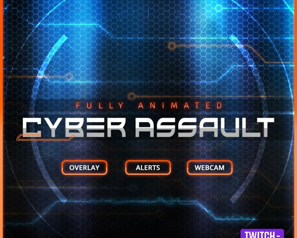 Animiertes Cyber Assault Stream Bundle