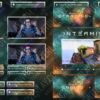 All Overlay and Screen files included in the Nebula Galaxy Stream Bundle for Twitch, Facebook and YouTube Streams