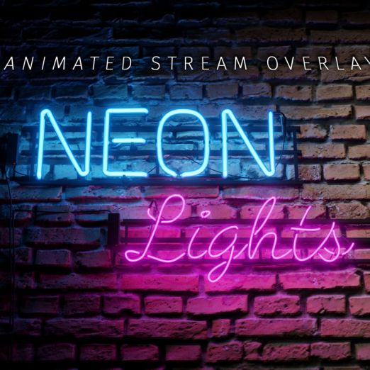 Animated Neon Lights stream bundle thumbnail