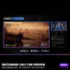 Animierter Intermission Screen für das Midtones Overlay Package für Twitch, YouTube und Facebook