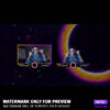 Animierte webcam compilation animiert für das Black Hole Stream Bundle für Twitch, YouTube und Facebook