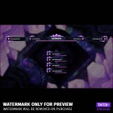 Animated overlay compilation for the Crystal Stream Bundle for Twitch, YouTube and Facebook