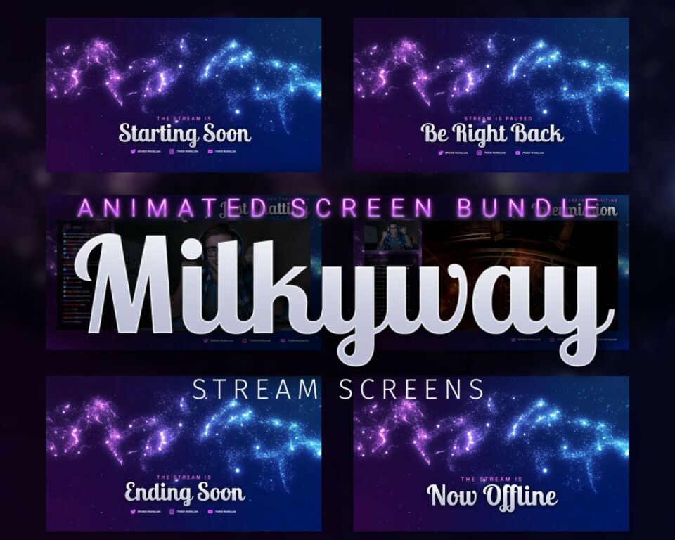 Milkyway Stream Screens