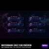 Milkyway Twitch Overlay Template Bundle preview of the Stream Alerts