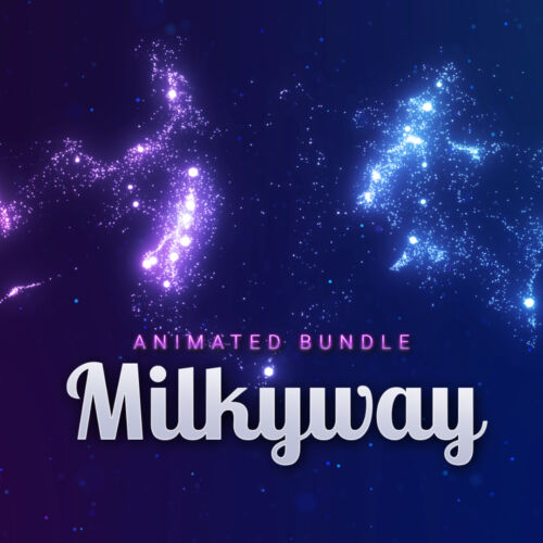 Milkyway animated Stream Bundle für Twitch, YouTube und Facebook