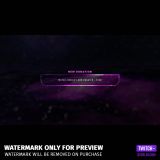 Sea of Stars Twitch Overlay Template Bundle preview of the Stream Alerts