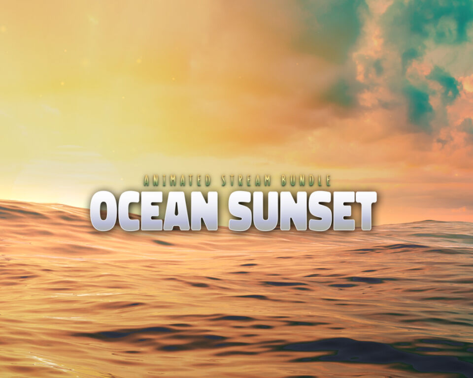 Ocean Sunset animiertes stream bundle