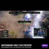 Envious Stream Overlay Bundle preview of the Ingame Scene