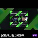 Envious Stream Overlay Bundle preview of the Stream Screens