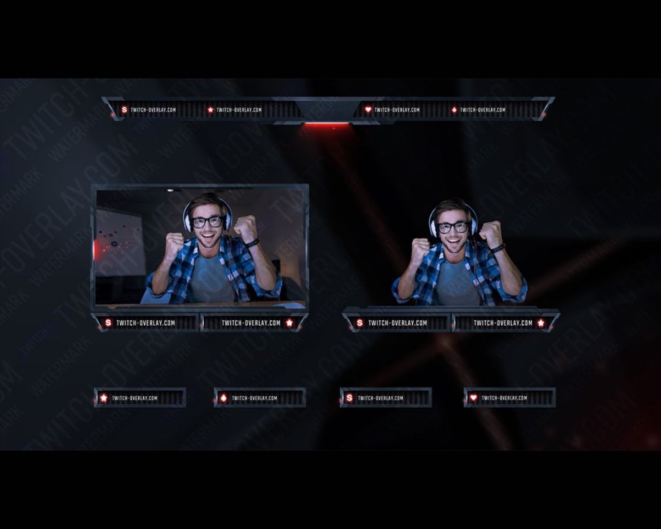 Free Quantum Twitch Overlay Bundle