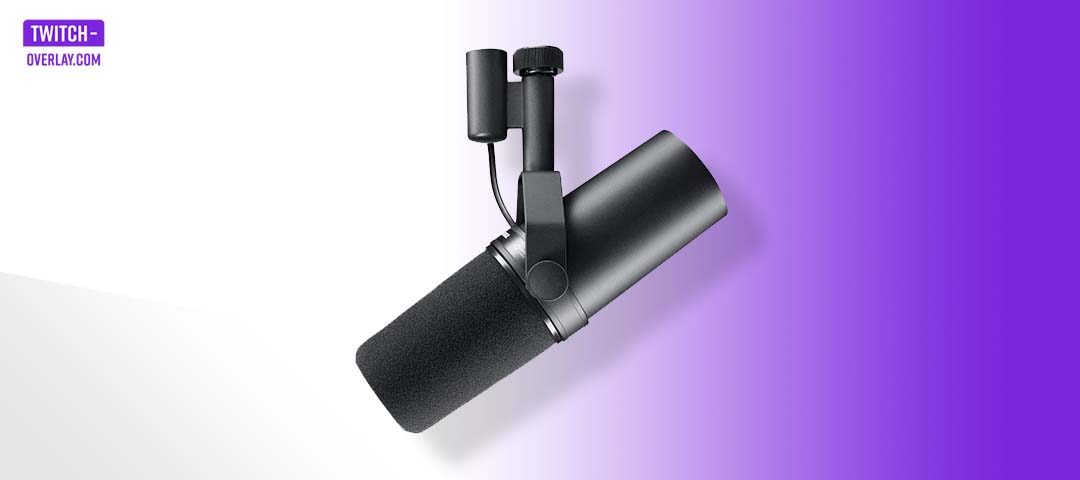 Shure SM7B is one of the best microphones for live streaming in 2022