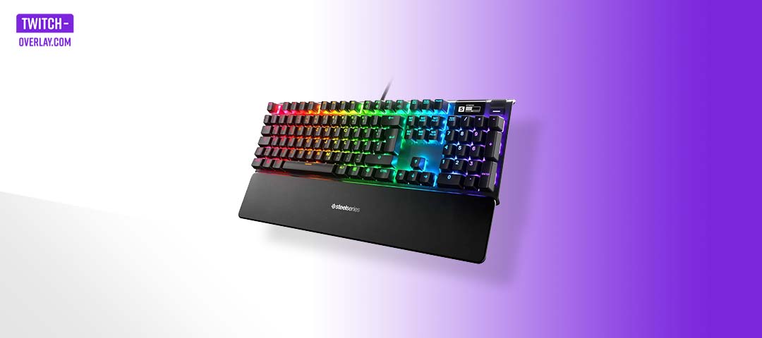 SteelSeries Apex Pro is one of the best keyboards for live streaming in 2022