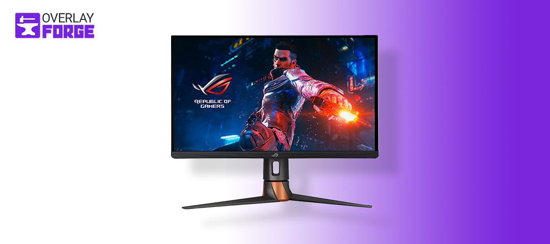 The Asus ROG Swift PG27AQN from the List of best gaming monitors for streaming