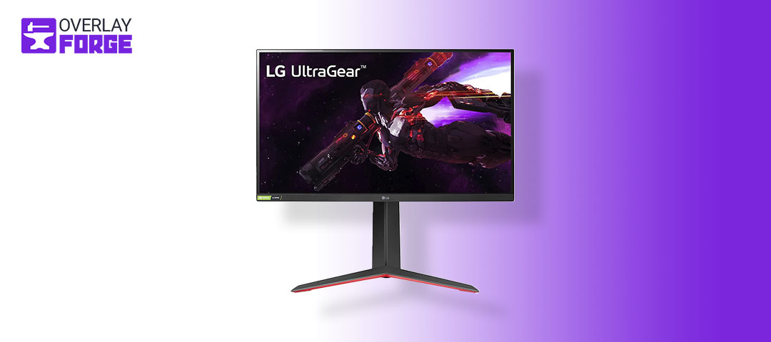 Der LG UltraGear 27GP850-B aus der Liste der besten Gaming-Monitore für Streaming