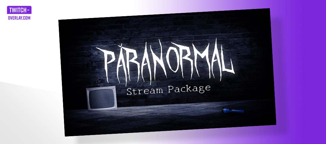 Paranormal by Visual by Impulse is a free Twitch Overlay