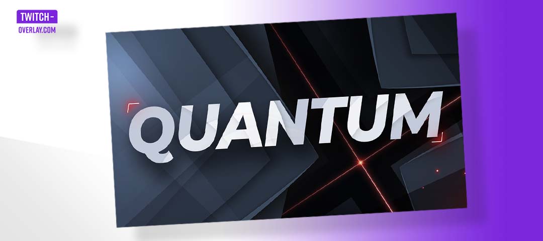 Quantum von Twitch-Overlay.com ist eines der besten kostenlosen Stream Overlays