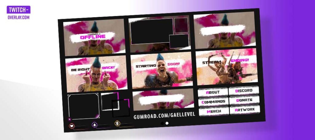 Kostenlose Stream Overlays für deinen Stream