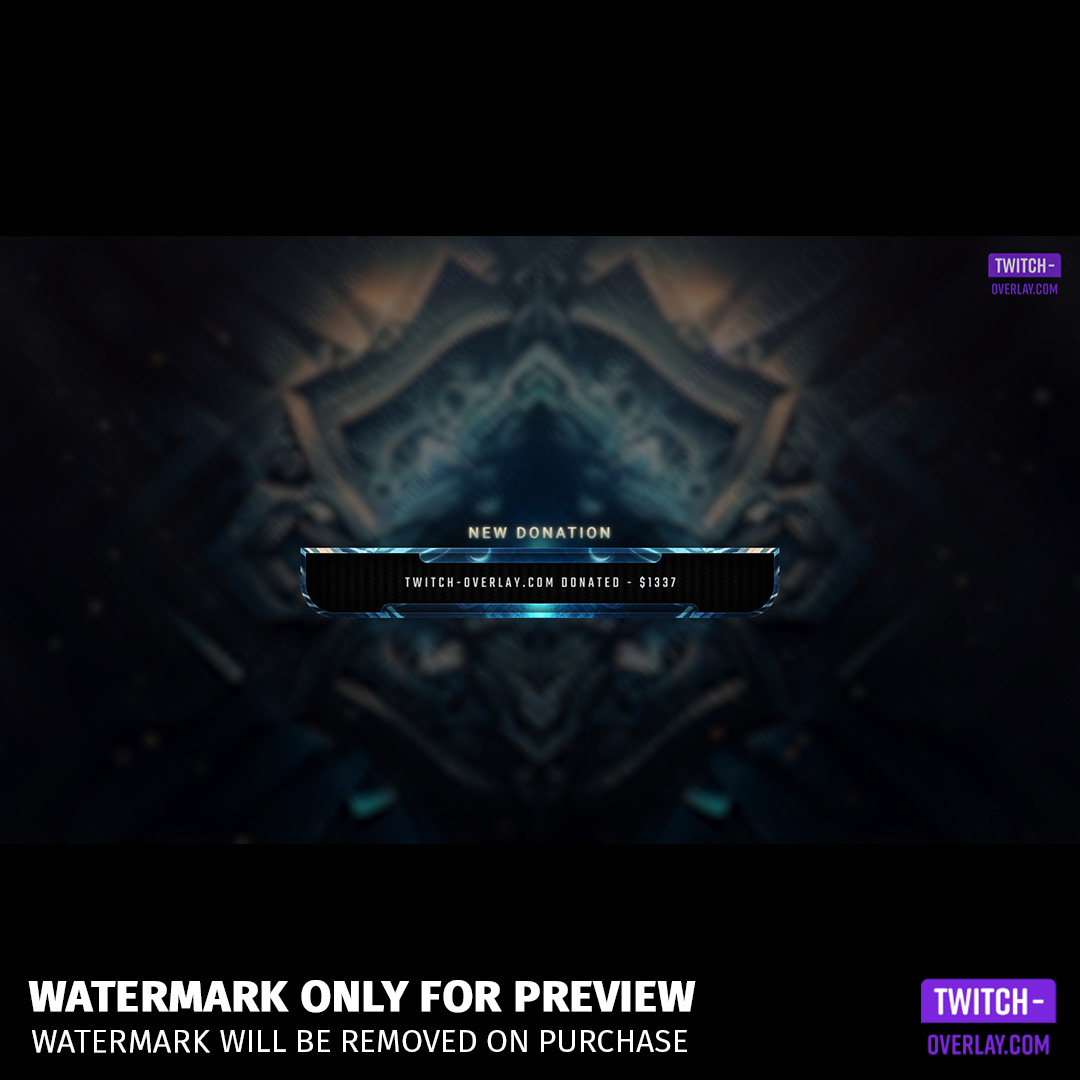 Lost Empire Stream Overlay Bundle preview of the Stream Alerts