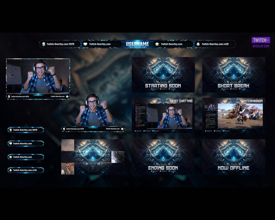 Lost Empire Twitch Overlay Bundle