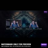 Lost Empire Stream Overlay Bundle preview of the Webcam Frames