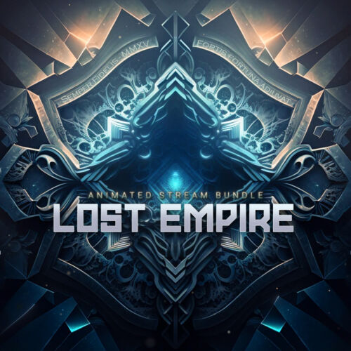 Lost Empire animated Stream Overlay Bundle for Twitch, YouTube and Facebook