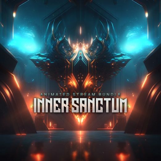 Inner Sanctum animiertes Stream Overlay Bundle für Twitch, YouTube und Facebook