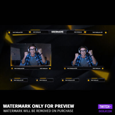 Amber Free Overlay for Twitch and Youtube