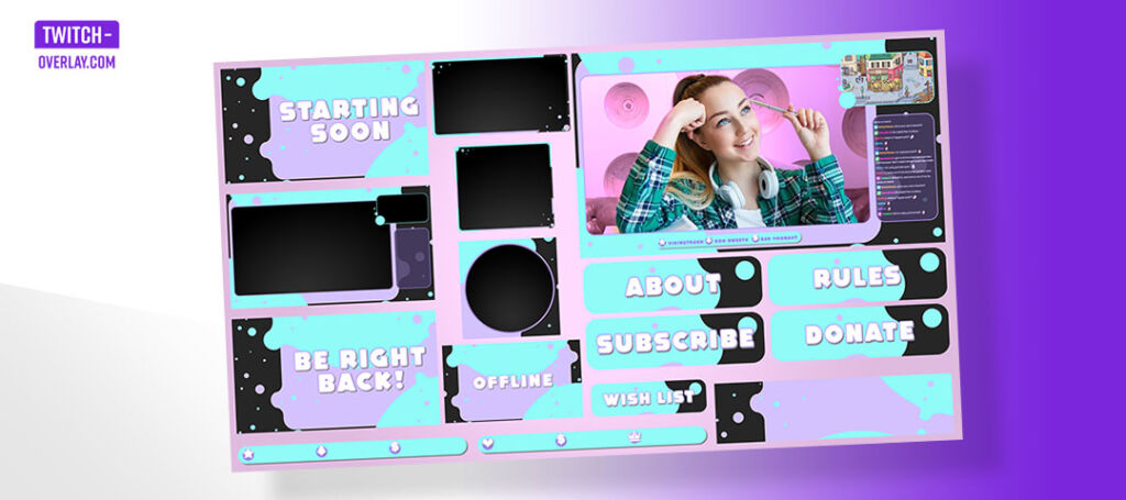 100+ Free Twitch Overlays For Your Stream