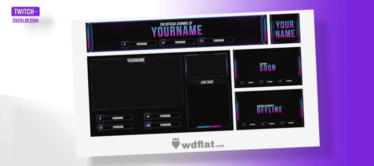 100+ Free Twitch Overlays For Your Stream