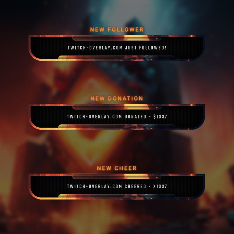 Ancient Forge Stream Alert Bundle