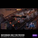 Ancient Forge Stream Overlay Bundle preview of the Ingame Scene