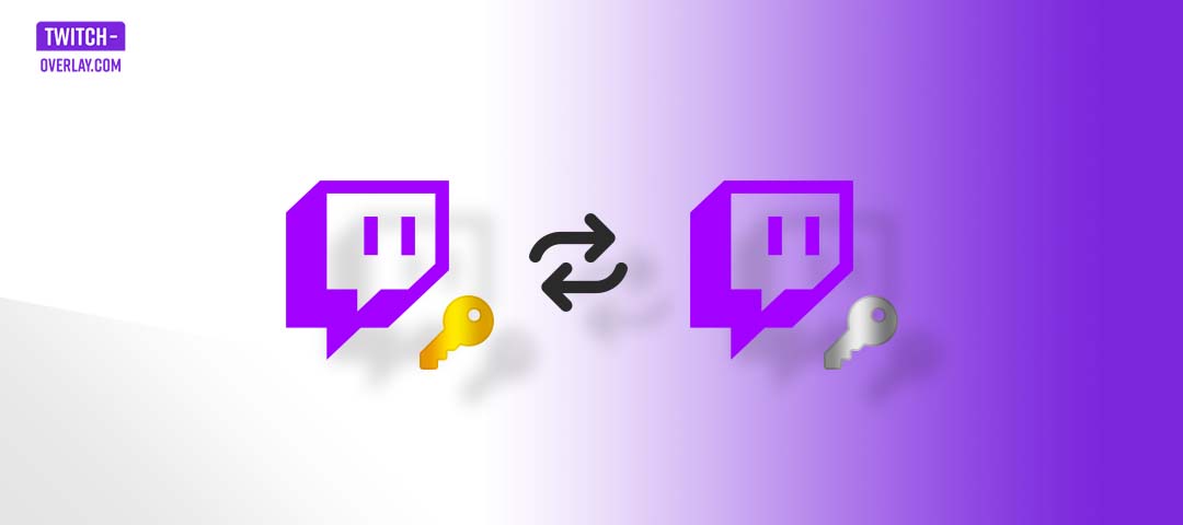 A guide on changing your Twitch Stream Key, including steps for generating a new key and updating it in your streaming software