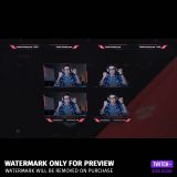 All the Static Elements contained in the Free Valorant Twitch Pack