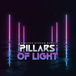 Titelbild für das Pillars of Light OBS Stream Bundle