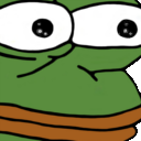 MonkaW Emote a variation of MonkaS zoomed closer