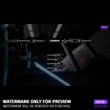 War in Space twitch overlay Package. showing all Labels and ingame overlays