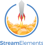stream elements logo showing a rocket start