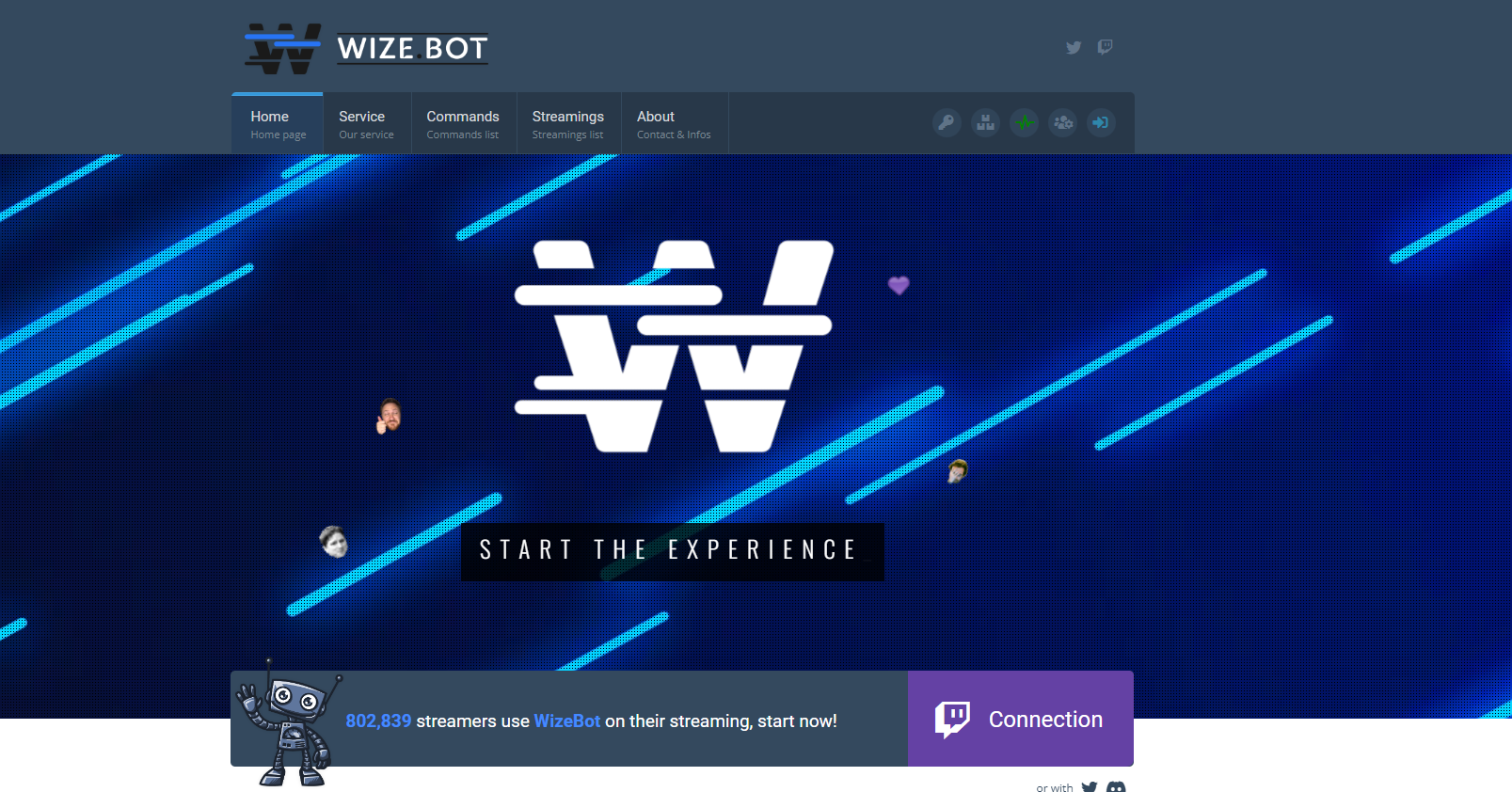 wizebot website