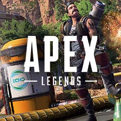 A character from Apex Legends the 3rd most-streamed game on Twitch.