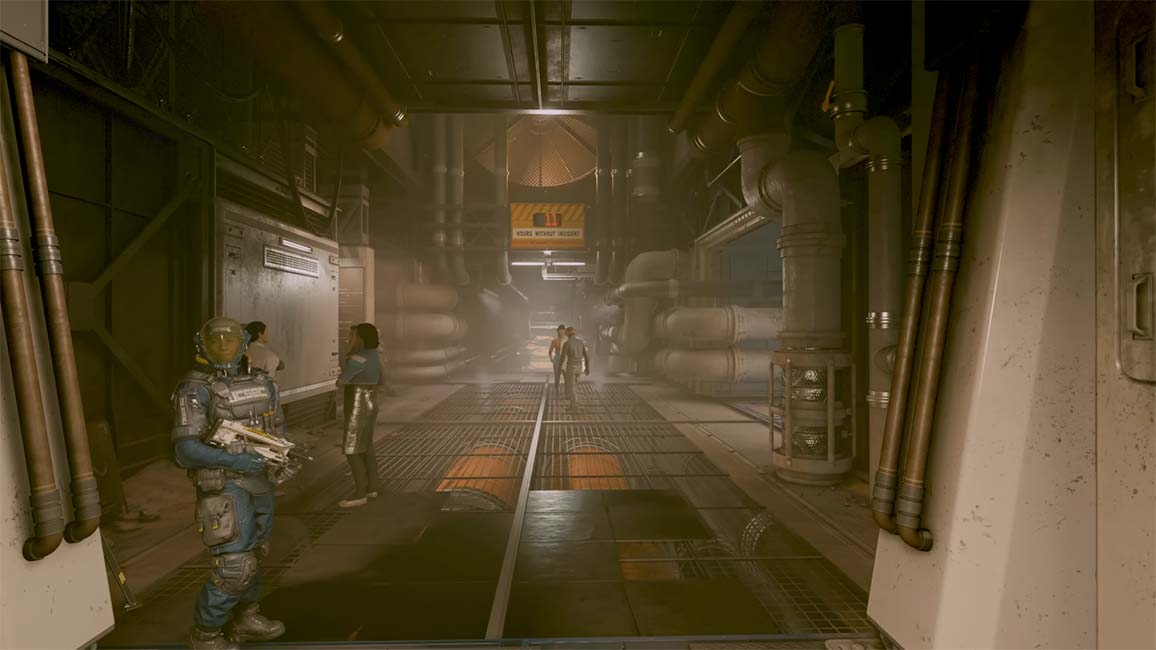 Corridors of the Mining Facility Cydonia