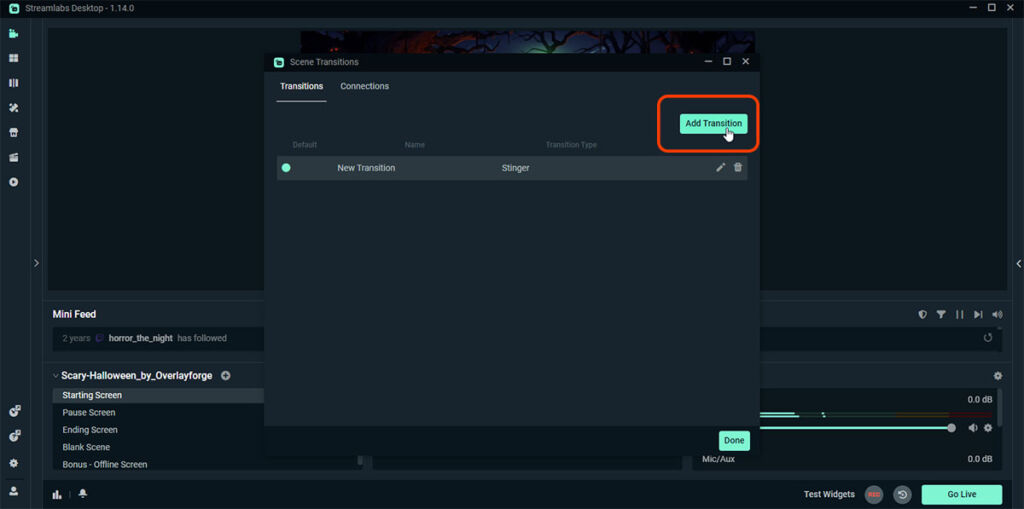 How to Install a Stinger Transition in OBS & Streamlabs OBS