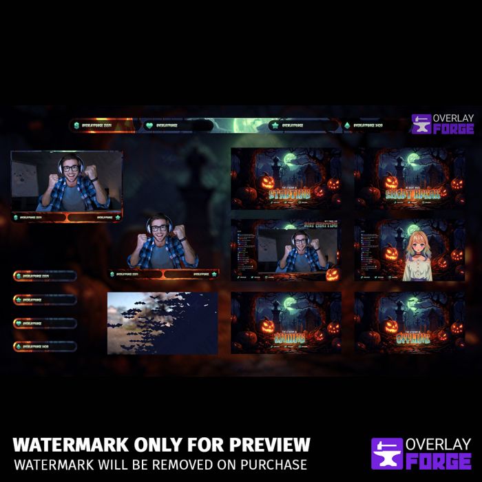 Just Chatting Stream Overlays for Twitch,  & More